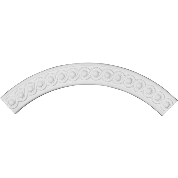 Ekena Millwork 28 3/4"OD x 23 5/8"ID x 2 5/8"W x 5/8"P Hillsborough Ceiling Ring (1/4 of complete circle) CR29HI - main